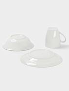 Набор детской посуды Дулевский фарфор «Зайчик», 3 предмета: тарелка 175 мл, миска 360 мл, кружка 210 мл, белый - Фото 4