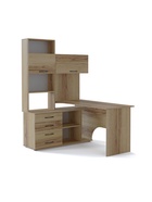 Стол компьютерный «КСТ14.1», левый, 1350×1235×1828 мм, дуб делано - Фото 4