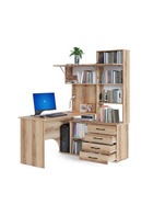 Стол компьютерный «КСТ14.1», правый, 1350×1235×1828 мм, дуб делано - Фото 2