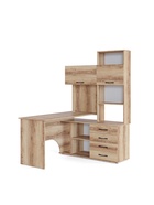 Стол компьютерный «КСТ14.1», правый, 1350×1235×1828 мм, дуб делано - Фото 4