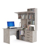 Стол компьютерный «КСТ14.1», правый, 1350×1235×1828 мм, дуб юкон - Фото 2