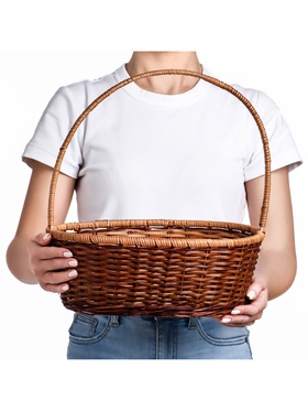 {{photo.Alt || photo.Description || 'УЦЕНКА Корзина плетёная, 30×25×12/37 см, бамбук, лоза, МИКС'}}