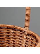 УЦЕНКА Корзина плетёная, 30×25×12/37 см, бамбук, лоза, МИКС - Фото 4