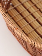 УЦЕНКА Корзина плетёная, 30×25×12/37 см, бамбук, лоза, МИКС - Фото 8