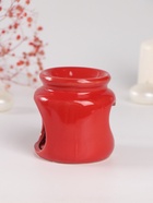 Набор: аромалампа для эфирных масел, мелтсы из воска ароматические «Сердце», красная, 7.5×7.5×8 см - Фото 4