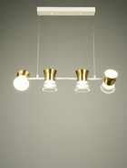 Светильник «Авион» LED 40 Вт 4000К бело-золотой 90×11×12-212 см - фото 41383103