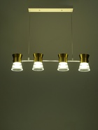 Светильник «Авион» LED 40 Вт 4000К бело-золотой 90×11×12-212 см - фото 41383105