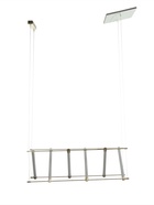 Светильник «Крайс» LED 50 Вт 3000К золото 93×24×33-233 см - фото 5020720