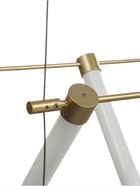 Светильник «Крайс» LED 50 Вт 3000К золото 93×24×33-233 см - фото 5020723