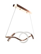 Светильник «Шанти» LED 18 Вт 3000К латунь 74×15×18-218 см - фото 41383152