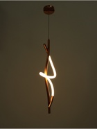 Светильник «Шанти» LED 18 Вт 3000К латунь 15×18×74-274 см - фото 41383157