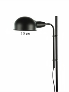 Торшер «Овидо» Е27 40 Вт черный 30×30×165 см - фото 5020754