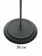 Торшер «Овидо» Е27 40 Вт черный 30×30×165 см - фото 5020757