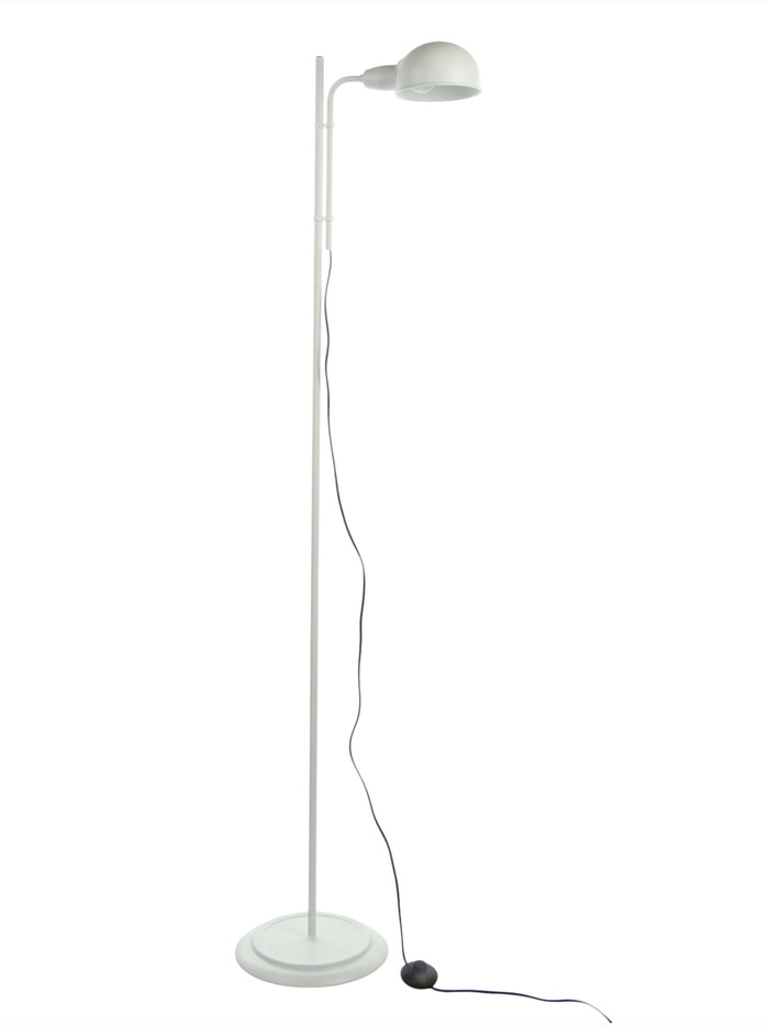 Торшер «Овидо» Е27 40 Вт белый 30×30×165 см - Фото 1