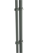 Торшер «Овидо» Е27 40 Вт серый 30×30×165 см - фото 5020773