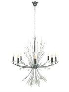 Люстра «Барселона» 8хЕ14 40 Вт хром 78×78×100 см - фото 41383246