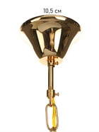 Люстра «Севилья» 8хЕ14 40 Вт золото 86×86×118 см - фото 41383266