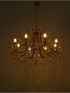 Люстра «Севилья» 8хЕ14 40 Вт золото 86×86×118 см - фото 41383257