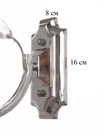 Бра «Севилья» 1хЕ14 40 Вт хром - фото 5020867