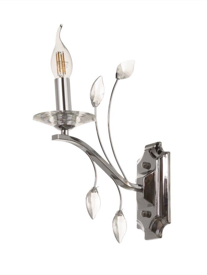 Бра «Валенсия» 1хЕ14 40 Вт хром - Фото 1