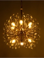 Люстра «Доминика» 9хЕ14 40 Вт золото 50×50×105 см - фото 5020910