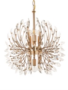 Люстра «Доминика» 9хЕ14 40 Вт золото 50×50×105 см - фото 5020911