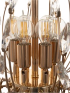 Люстра «Доминика» 9хЕ14 40 Вт золото 50×50×105 см - фото 5020913