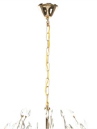 Люстра «Доминика» 11хЕ14 40 Вт золото 63×63×120 см - фото 41383337