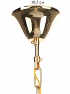 Люстра "Изабелла" 5хЕ14 40Вт золото 58х58х95 см 10386116 Люстра "Изабелла" 5хЕ14 40Вт золото 58х58х95 см 10386116