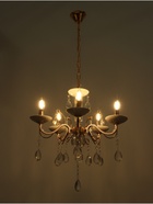 Люстра "Изабелла" 5хЕ14 40Вт золото 58х58х95 см 10386116 Люстра "Изабелла" 5хЕ14 40Вт золото 58х58х95 см 10386116