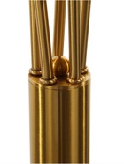Торшер «Лоренс» 5хЕ27 40 Вт латунь 28×35×208 см - фото 41383381