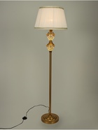 Торшер «Лорейн» Е27 40 Вт латунь 42.5×42.5×160 см - фото 41383386