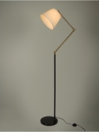 Торшер «Астон» Е27 40 Вт черно-золотой 28×167 см - Фото 2