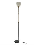 Торшер «Астон» Е27 40 Вт черно-золотой 28×167 см - Фото 4