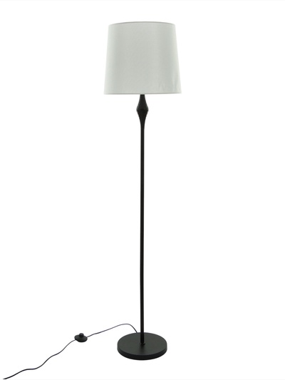 Торшер «Барселона» Е27 40 Вт черный 35×35×155 см