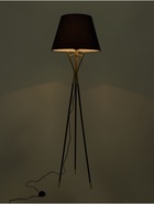 Торшер «Индиго» Е27 40 Вт черное -золотой 48×48×163 см - фото 5021056