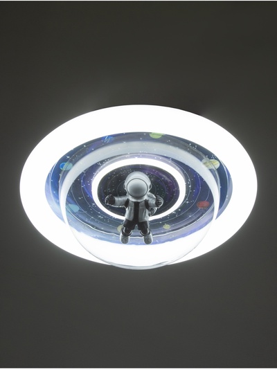 Светильник «Космонавт на орбите» 120 Вт LED 50×50×20 см