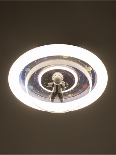 Светильник «Космонавт на орбите» 120 Вт LED 50×50×20 см