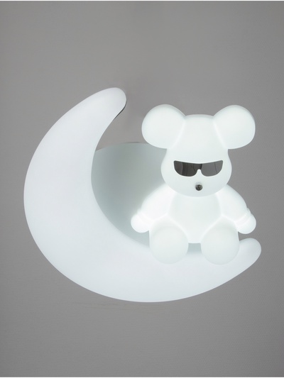 Светильник «Мишка на месяце» 120 Вт LED 48×48×10 см