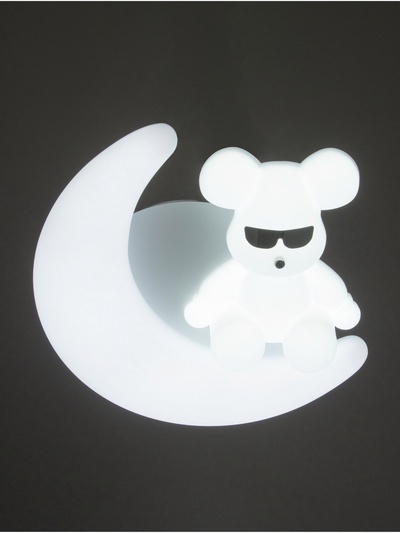 Светильник «Мишка на месяце» 120 Вт LED 48×48×10 см