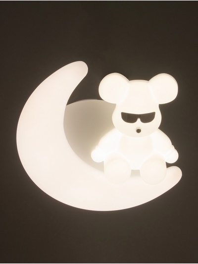 Светильник «Мишка на месяце» 120 Вт LED 48×48×10 см