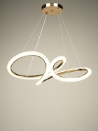 Люстра Bertha 48 Вт LED 4000-6000К золото 60×40×30+120 см - фото 41383659