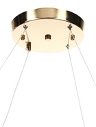 Люстра Bertha 48 Вт LED 4000-6000К золото 60×40×30+120 см - фото 41383665