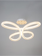 Люстра Carla 45 Вт LED 4000-6000К белая 15×65×62+120 см - фото 41383679