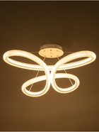 Люстра Carla 45 Вт LED 4000-6000К белая 15×65×62+120 см - фото 41383682