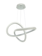 Люстра Carol 45Вт LED 4000-6000К белая 15х65х62+120см 10534556 - фото 14576436