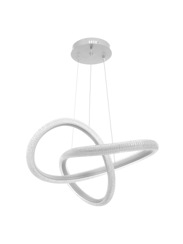 Люстра Carol 45 Вт LED 4000-6000К белая 15×65×62+120 см