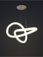 Люстра Carol 45 Вт LED 4000-6000К белая 15×65×62+120 см - фото 41383690