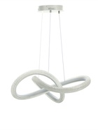 Люстра Carol 45 Вт LED 4000-6000К белая 15×65×62+120 см - фото 41383692