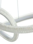 Люстра Carol 45 Вт LED 4000-6000К белая 15×65×62+120 см - фото 41383693